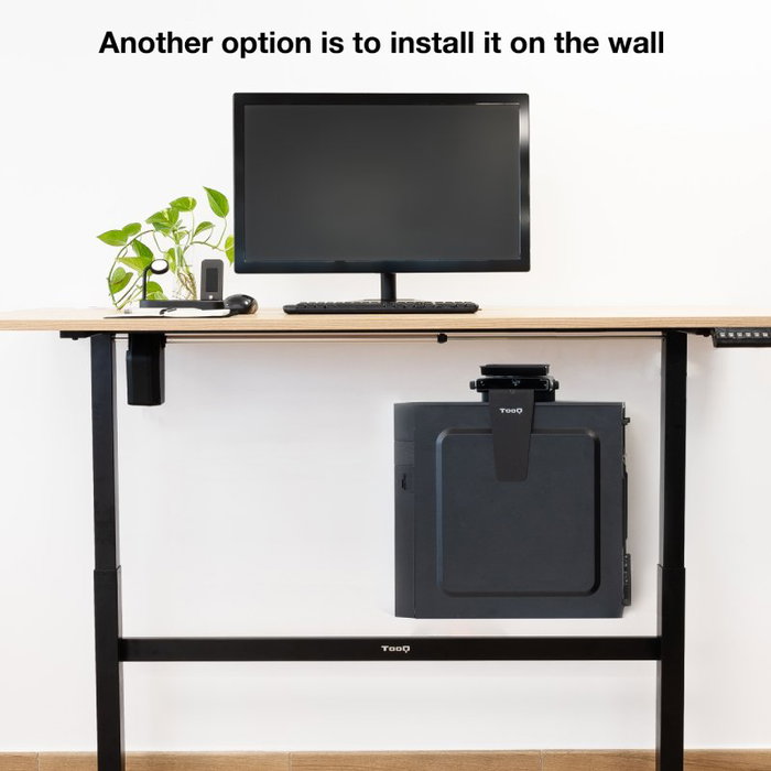 Tooq Soporte Metálico para CPU TQMUD01 Negro